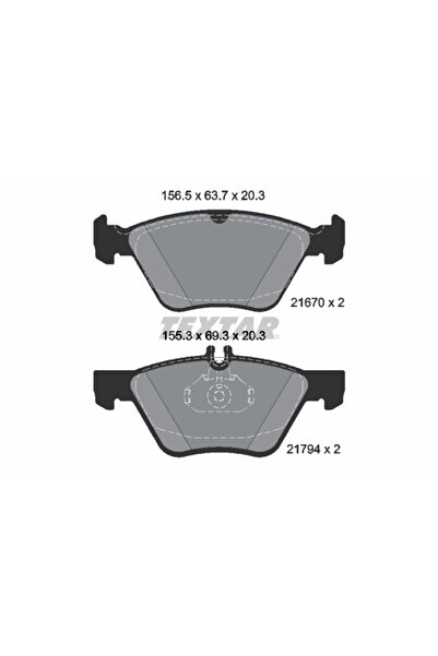 Krieger Set Placute Frana Frana Disc Chrysler Crossfire Mercedes-Benz Clk/E-C...