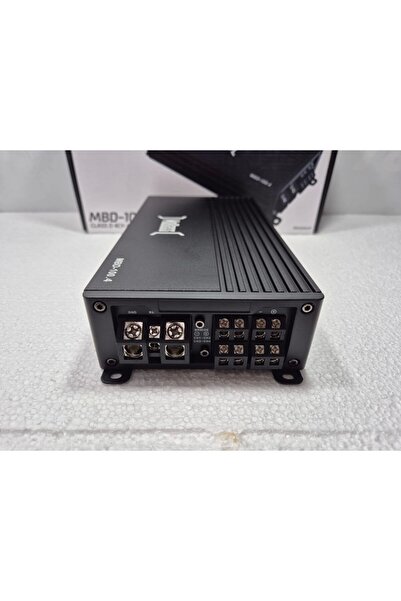 PIKSELUS 4 Kanal Amfi – 4 x 100 Rms Ses ve Bass Amfisi – MBD-100.4 Oto Anfi