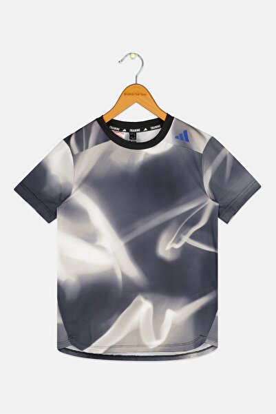 adidas Kids Boy Short Sleeve Training T-shirt, Multicolor