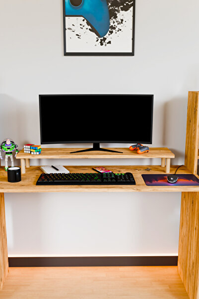 interGO Moyo Monitör Yükseltici, Ekran Yükseltici, Masa Üstü Organizer