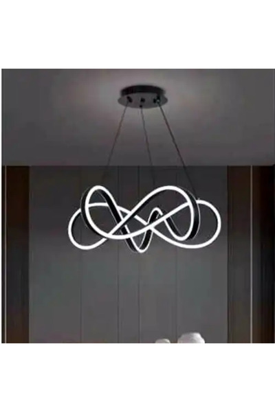 LED CONCEPT LED chandelier with three types of light, remote control, adjustable intensity, 232W, 50x50x100cm