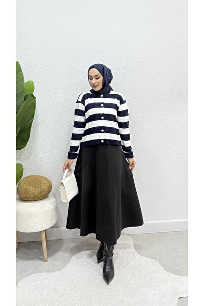 modasusev SCUBA ETEKLİ HIRKALI TESETTÜR TAKIM