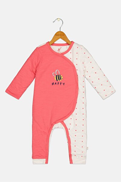 Hamleys رومبير مطرز بأكمام طويلة للبنات الصغار، متعدد الألوان