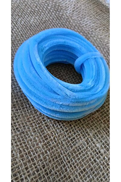 hobidaşım Açık Mavi Dekoratif Şönil Sarmaşık – 3 Metre Yumuşak El İşi Malzemesi