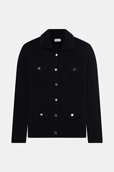 W Collection Dark Blue Cardigan