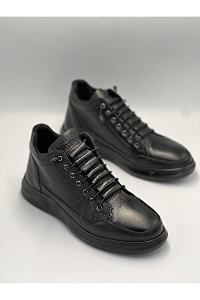 GÜLERSHOES Εγγυημένα γνήσιο δέρμα, αδιάβροχο λάστιχο με κορδόνια, αντιολισθητική σόλα, ανδρικές κοντές μπότες 40-41-42-43-44 Νούμερο