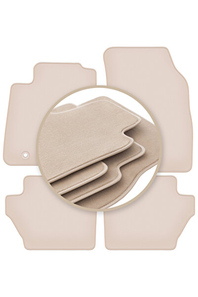 Other Covorașe bej PREMIUM pentru: Ford Fiesta MK7 hatchback 2008-2011