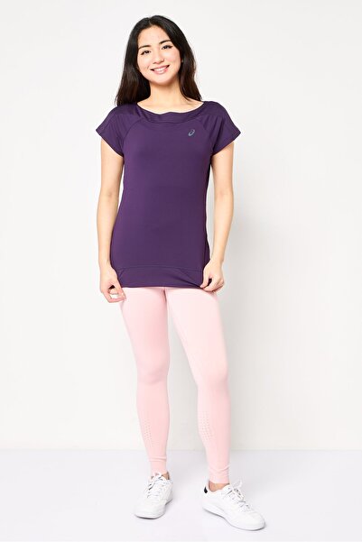 Asics Women Sportswear Fit Short Sleeve Training T-Shirt, Purple