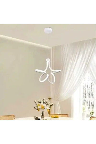 LED CONCEPT LED chandelier with three types of light, white, asymmetrical, 30W, 22x22x50cm