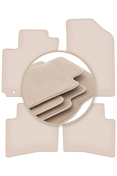 Other Covorașe auto PREMIUM bej pentru: Hyundai i20 II coupe, hatchback 2014-