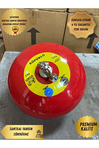 Santral Yangın Söndürme istemleri 6 Kg Köpüklü Tavan Tipi Sprinkli Otomatik S...
