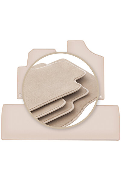 Other Covorașe bej PREMIUM pentru: Volkswagen Sharan I monovolum 1995-2010