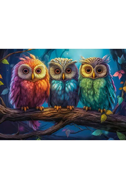 Castorland Puzzle 300 pieces Three Little Owls 030545