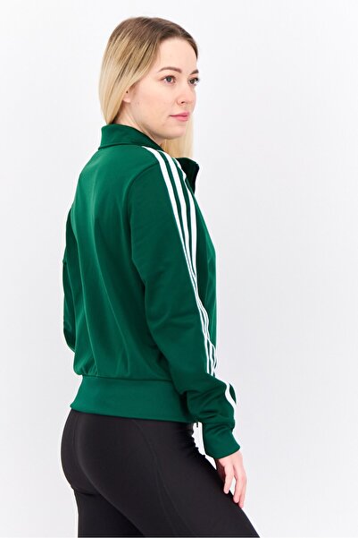 adidas Women Sportswear Fit Long Sleeve Training Sweatshirt, Green