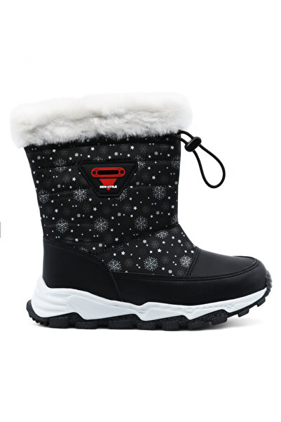 Khayt Παιδικές μπότες με ζεστή επένδυση Leni, ανθεκτικές στο νερό και το κρύο, ορθοπεδικές αντιολισθητικές σόλες