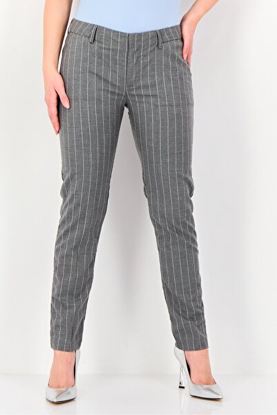 Reiko بنطلون نسائي مخطط بقصة سيجارة، متعدد الألوان