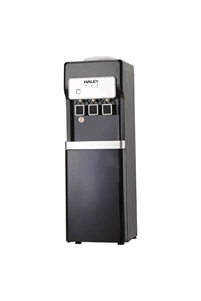 HALEY Διανομέας νερού με συμπιεστή, ζεστό και κρύο νερό, 550W/95W, ανοξείδωτο ατσάλι, προστασία παιδιών, 2308