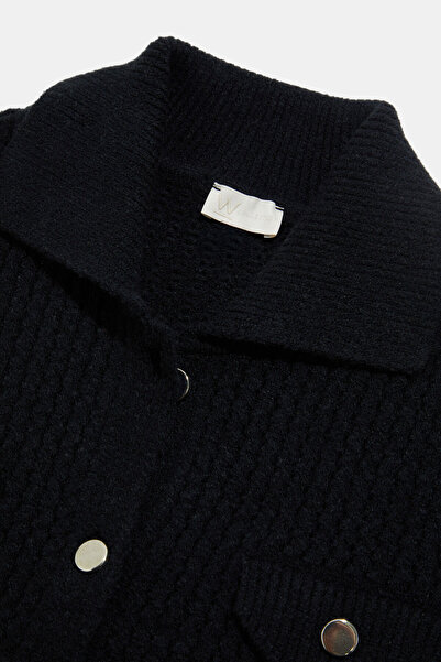 W Collection Dark Blue Cardigan
