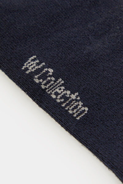 W Collection Dark Blue Bamboo Socks