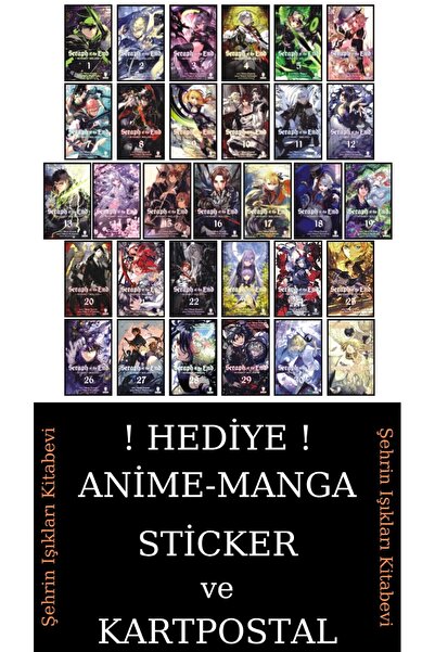 Kurukafa Yayınevi Seraph of the End 1-31 Manga Seti (31 KİTAP) / Anime-Manga ...