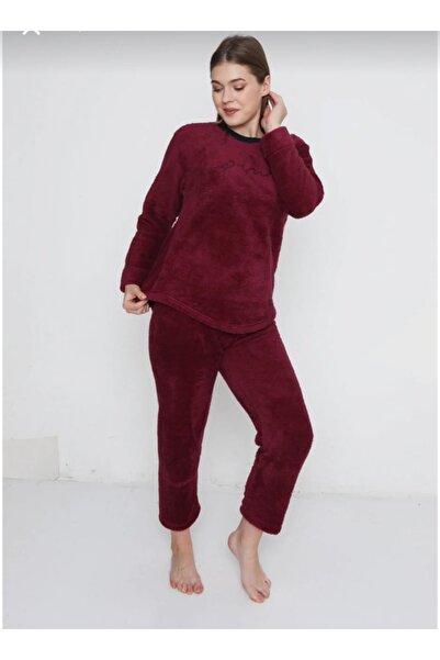 FAMES PİJAMA Thick winter fleece pajamas