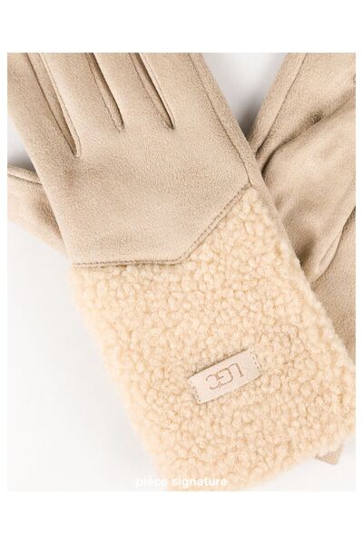 PIECE SIGNATURE Mănuși de lux pentru femei (95% poliester 5% spandex)