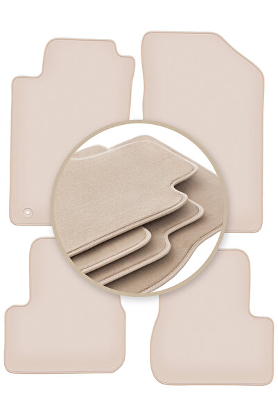 Other Covorașe auto PREMIUM bej pentru: Peugeot 206 hatchback, SW, break, CC,...