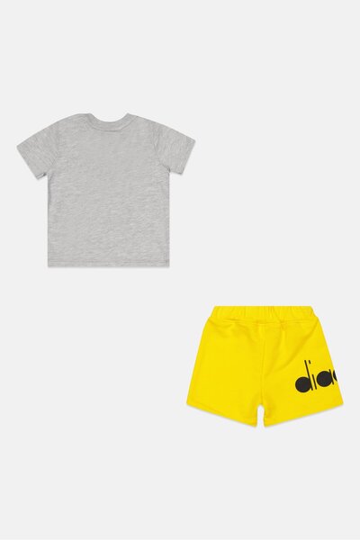 Diadora Toddlers Boy 2 Piece Brand Logo Tee And Shorts, Multicolor