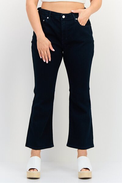 Levi's Women Slim Fit Solid Stretchable Jeans, Navy