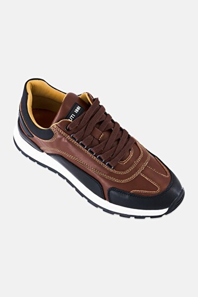 Cerruti 1881 Men Lace Up Cow Leather Shoes, Brown
