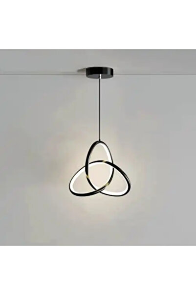 LED CONCEPT Lustra LED cu trei tipuri de lumina, neagra, asimetrica, 20W, 22x...