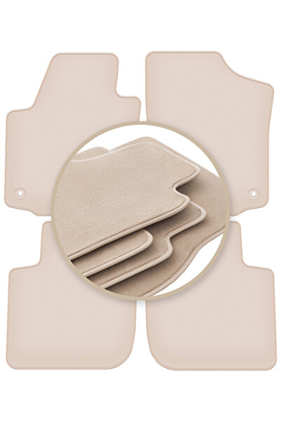 Other Covorașe auto PREMIUM bej pentru: Skoda Rapid liftback, sedan, spaceback, break 2013-2019