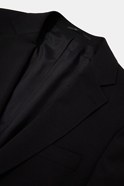 W Collection Black Buttoned Suit