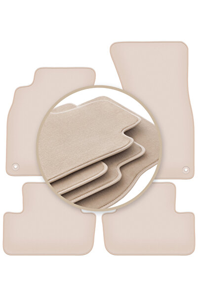 Other Covorașe auto PREMIUM bej pentru: Audi A4 B8 sedan, break, avant, allroad 2007-2015