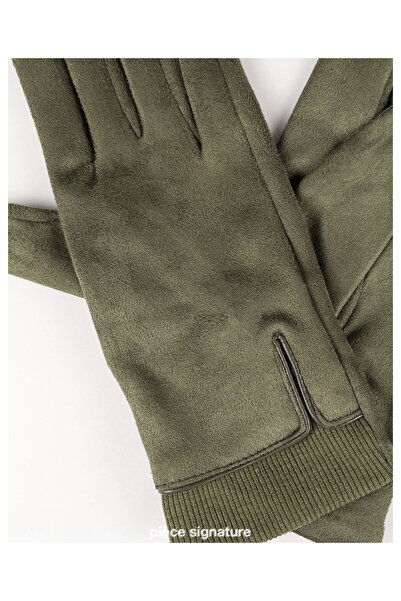 PIECE SIGNATURE قفازات فاخرة للنساء (95% بوليستر 5% سباندكس)