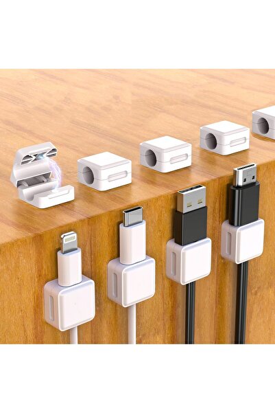 Other منظم الكابلات TOPPETI - مشابك حامل الكابلات المغناطيسية، إدارة الكابلات...