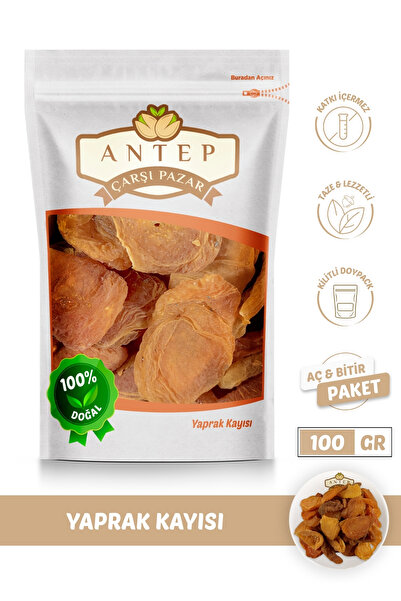 Antep Çarşı Pazar Yaprak Kayısı Jumbo Ekşi Malatya | 100 Gr.