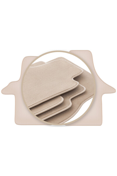 Other Covorașe bej PREMIUM pentru: Volkswagen Transporter T5 Multivan dubă 20...