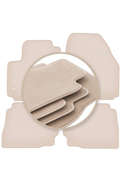 Other Covorașe auto PREMIUM bej pentru: Ford Mondeo MK4 liftback, sedan, brea...