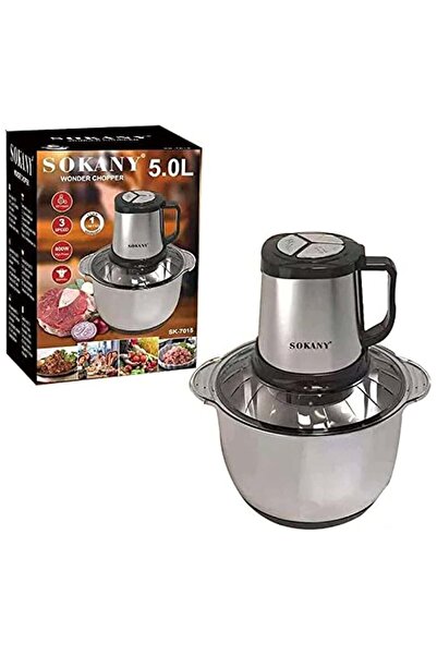 SOKANY مفرمة لحم SK-7015 - علبة تروس متغيرة السرعة، تشغيل سلس (ضمان دولي)