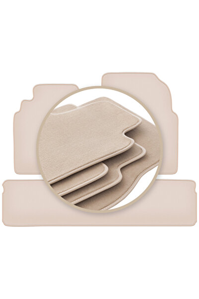 Other Covorașe bej PREMIUM pentru: Nissan Almera Tino monovolum 2000-2006