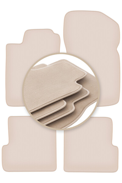 Other Covorașe auto PREMIUM bej pentru: Renault Megane I cabrio, coupe 1995-2002