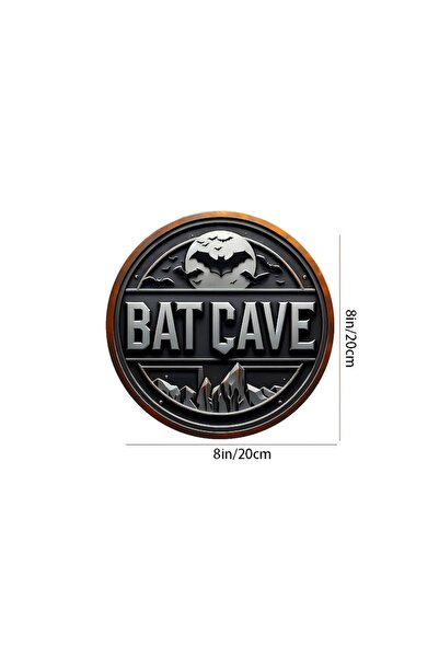 UnderShop Metal Plate Bat Cave, 20x20 cm, UnderShop®