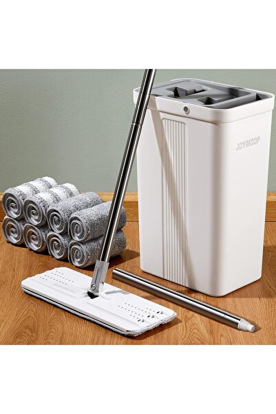 Other JOYMOOP Mop and Bucket with Wringer — Flat Microfiber Mop for Wet & Dry Cleaning