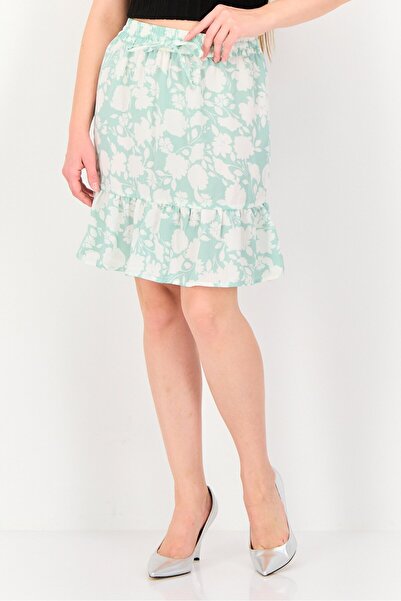 DOROTHY PERKINS Women Floral Pattern Ruffle Mini Skirt, Multicolor