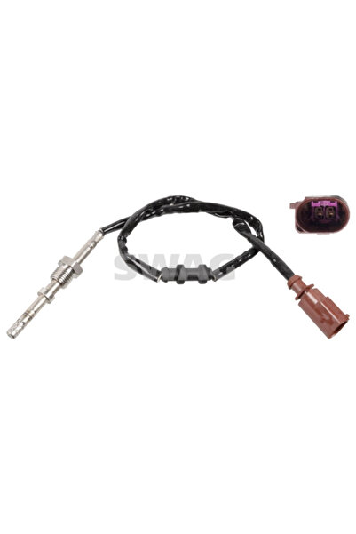 SWAG Senzor Temperatura Gaze Evacuare Dupa Filtru Particule Funingine Vw Pass...
