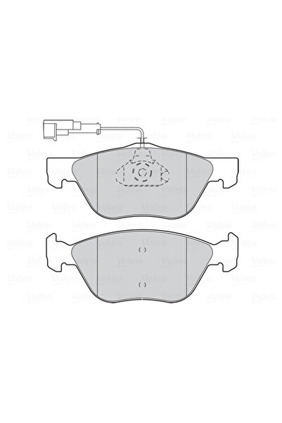 VALEO Set Placute Frana Frana Disc Punte Fata Alfa Romeo 166 Lancia Kappa