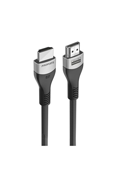 Promate كابل PrimeLink 8K-300 HDMI 2.1 بطول 3 أمتار — 48 جيجابت في الثانية، 8...