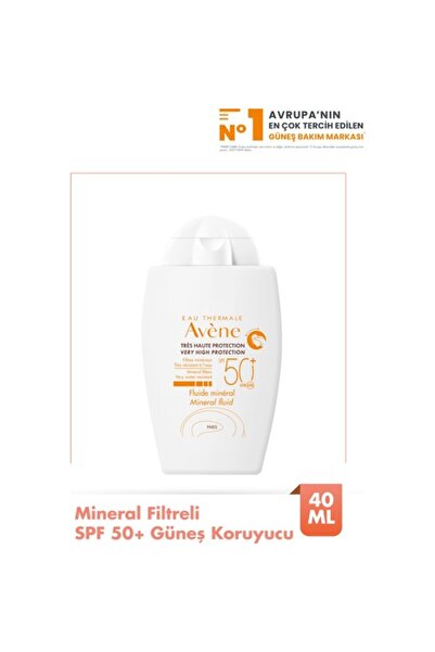 Avene Avène Fluide Mineral Spf50+ 40 Ml