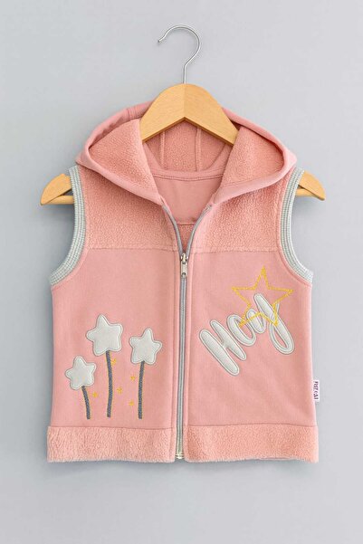 neocotton Hooded Zippered Baby Welsoft Vest